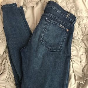 Dark wash jeans